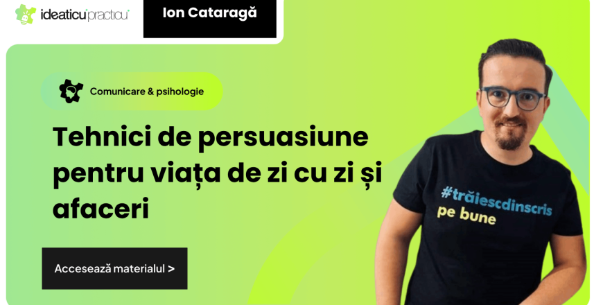 update cursuri Ion Cataraga